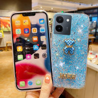 KOSLAM โทรศัพท์รูปหมีรูปโบว์น่ารักเคสสำหรับ VIVO Y36วิฟ4G 5G Y02A Y02T Y02 Y35 Y16 Y33S Y77 5G Y21 Y22S Y22 Y21A Y21S Y21T Y33T Y02S Y15A Y12 AY12S Y20แบบใหม่2023นุ่มปลอกโทรศัพท์มือถือ TPU มีในสต็อก