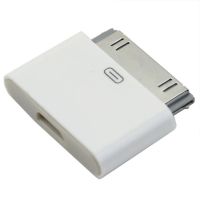 1Pc สำหรับ iPhone 4 4S ไมโคร USBตัวเมีย30 Pin ค่าบริการข้อมูลเพศชาย Converter Adapter