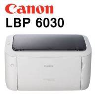 เครื่องปริ้นเตอร์เลเซอร์ ขาว-ดำ ยี่ห้อ Canon รุ่น LBP6030  มีหมึกโทนเนอร์แท้พร้อมใช้  ( สินค้าราคารวม Vat7% แล้ว )