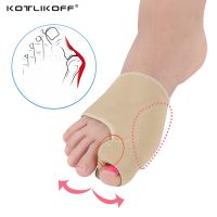 (Best Movement) KOTLIKOFF Toe Separator Hallux Valgus Bunion Corrector Orthotics Insoles Feet Bone Thumb Adjuster Correction Big Toe Bone Sock