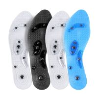 Magnetic Insoles for Shoes Feet Massage Insole Foot Acupressure Shoe Pads Therapy Slimming Weight Loss Transparent Shoe Inserts