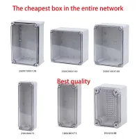 IP67 AG Series Transparent Cover Outdoor Waterproof DIY Electrical Junction Box ABS plastic Enclosure Case Distribution box