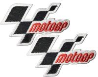 อาร์ม Motogp 2ชิ้น/Set (แบบปัก) เย็บติดเสื้อขนาด 5X8.5 ซม.