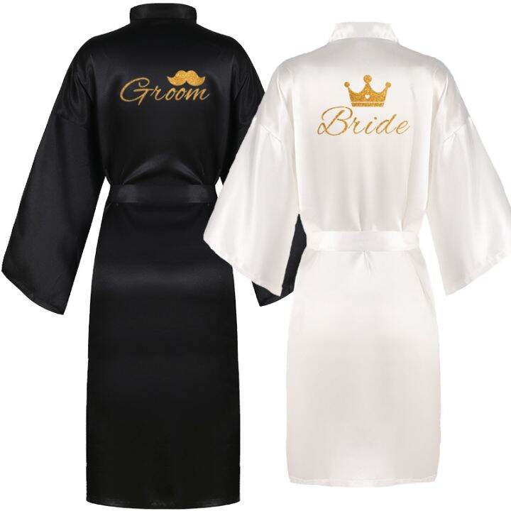 Wedding Robes Bride Groom Lazada PH