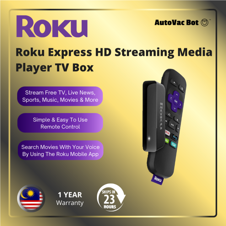 Roku Express HD Streaming Media Player Lazada