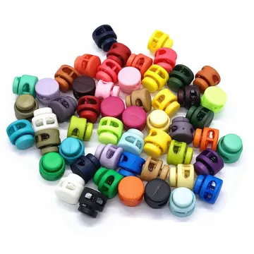 Toggles Shoe Lace End Clips Pants Rope Clasps Plastic Shoelace