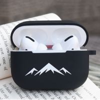 (CALGY Phone protection)ปกคลุมสำหรับ AirPods Pro กรณีเกราะป้องกันซิลิโคนอ่อนนุ่มสีรูปแบบการพิมพ์ป้องกันการ Lostairpod กรณีปกชุดหูฟังกรณี