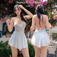 HH346Mama White Dress c