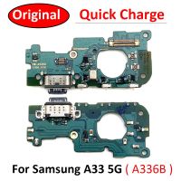 ต้นฉบับสําหรับ Samsung Galaxy A33 5G A336 A336B Dock Connector Micro USB Charger พอร์ตชาร์จ Flex Cable Microphone Board