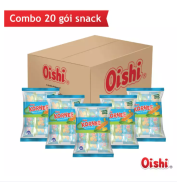 Thùng 20 gói Oishi Snack Bắp Trái Vị Phô Mai Kornee  có trộn vị theo yêu