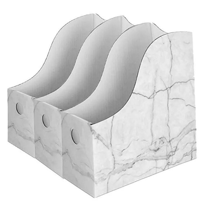 Sturdy Cardboard Magazine Holder Waterproof Magazine Storage Box Book