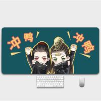 Large BJYX เซียวจ้าน หวังอี้ป๋อ mouse pad Xiao Zhan Wang Yibo เฉินฉิงลิ่ง ป๋อจ้าน peripheral thickened student desk pad Chen Qingling