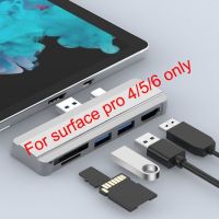 ฮับ USB Mammible 3.0แท่นวางมือถือสำหรับ Microsoft Surface Pro 4/5/6เพื่อ USB3.0อะแดปเตอร์สำหรับตัวอ่าน SD/บัตร TF ที่รองรับพอร์ต HDMI