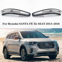 สำหรับ Hyundai SANTA FE XL ที่นั่ง2013-2018รถกระจกมองหลังเลี้ยว LED Repeater โคมไฟ87613B8000 87623B8000รถจัดแต่งทรงผม