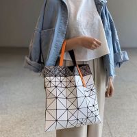 Issey Miyake BAO BAO with Anti-fake mark spell color 6️6  shoulder tote bag 100%Original Qr code828