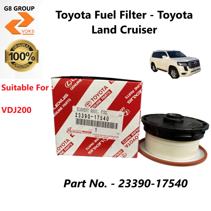 Toyota Fuel Filter Toyota Land Cruiser ( 2339017540 ) Lazada