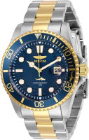 Invicta Mens Pro Diver Quartz Watch with Stainless Steel Strap, Two Tone, 22 (Model: 30021)