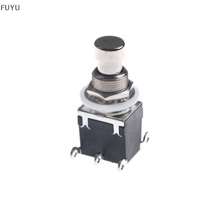 FUYU 6Pins DPDT สวิตช์เท้าเหยียบชั่วขณะสำหรับกีตาร์ AC 250V/2A 125V/4A