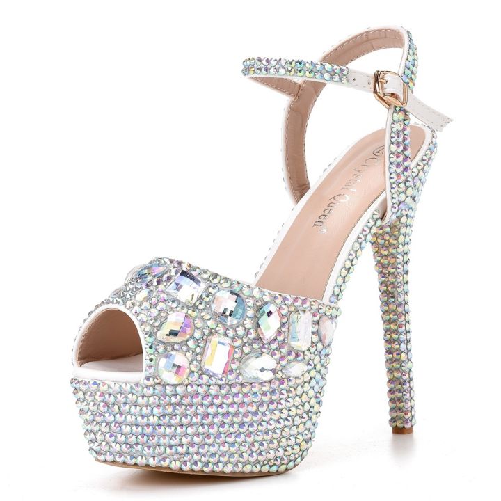 14-cm-fine-fish-mouth-high-heeled-sandals-with-diamond-wedding-shoe-bride-shoes-color-diamond-crystal-sandals-with-drill