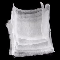 10pcs Aquarium Filter Net Mesh Bag Fish tank filter Pellet Active Carbon Fish Tank Marine Canister Water Filtration Clear