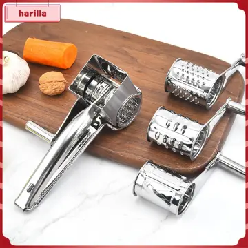 Cheese Grater Handheld Rotary Handle Cheese Nuts Vegetables Chocolate