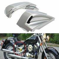 Cubiertas Laterales De Baterales ABS Cromadas Para Motocicleta, Accesorio Para Yamaha V-Star Dragstar 650/XVS650A คลาสสิกที่กำหนดเองได้