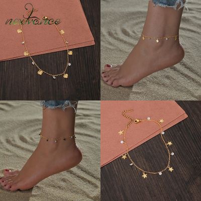 Nextvance Fashionable Colorful Anklet Heart Star Anklets For Women Girlfriend Anniversary Birthday Jewelry Gift