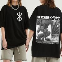 Men Berserk Guts T Shirt Manga Swordsman Gatsu Sacrifice Zodd Anime Cotton Funny Tee Shirt Hop Gildan