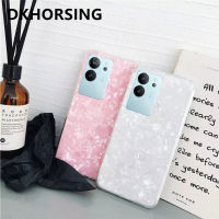 DKHORSING เคสหรูหราใหม่สำหรับ VIVO V29 5G ประกายแววาวนุ่มเคสโทรศัพท์ Vivo V29 2023ลายเปลือกสีชมพูสีขาวน่ารักเคสโทรศัพท์มือถือ VIVOV29 5G