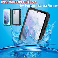 IP68 Waterproof Case For Samsung Galaxy S21 S20 Ultra S10 Plus Note 20 A52 A51 A32 A72 Diving Swim OutdoorSport TPU Armor Cover