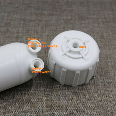 Free Shipping 75gpd Vontron RO Membrane + 1812 RO Membrane Housing + Reverse Osmosis Water Filter System Parts