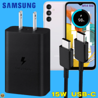 ที่ชาร์จ Samsung 15W Usb-C (Us) ซัมซุง M14 5G หัวชาร์จ สายชาร์จ Type-C 3A Adaptive Fast Charging การชาร์จด่วนแบบพิเศษ