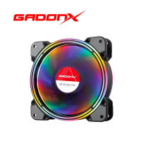 GADONX GF-01 พัดลม Casing Fan COOLER RGB 120MM 9 ใบพัด ประกัน 1 ปี สินค้าใหม่