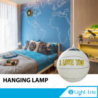 Lighttrio โคมไฟห้อย Hanging Lamp โคมไฟเพดาน ไฟติดเพดาน รุ่น HL-713- สีขาว (ไม่รวมหลอดไฟ)