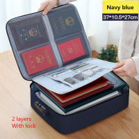 Document Storage Bag Organizer Files Folder Ticket Credit Card Certificates Handbag Home Office Organizer Accessories Supplies