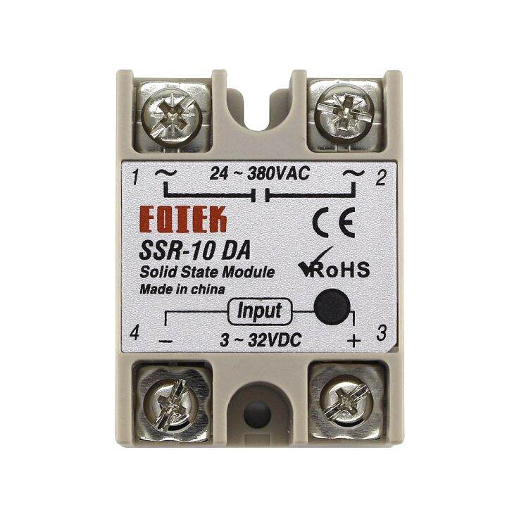 worth-buy-ssr-25da-40a-25a-10a-ssr-40da-แบบโซลิดสเตทรีเลย์อินพุท-dc-24-380v-คุณภาพสูงไฟฟ้ากระแสสลับ