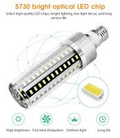 253550W LED Lighting Bulbs High Brightness Long Life Uniform Tube Lamps Energy Saving Efficient Heat Dissipation Corn Bulb