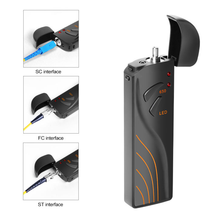 handheld-15mw-fiber-optic-tester-portable-pen-type-red-light-visual-fault-locator-rechargeable-clampshell-fiber-test-pen