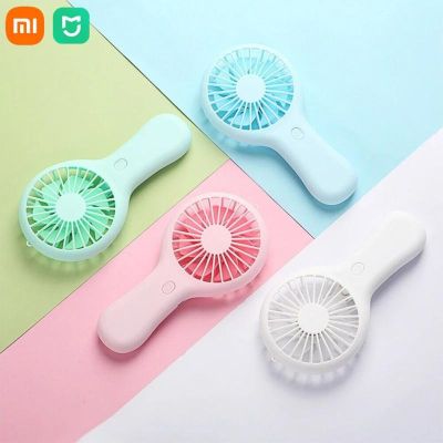 【CW】 XIAOMI Handheld USB Rechargeable Student Office 3 Modes Cooling Air Wind Outdoor Cooler