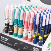 【⊕Good quality⊕】 miciweix ปากกาลูกลื่นแท่ง4สีสำหรับแมวอวกาศอุปกรณ์สำนักงานโรงเรียนปากกาอุปกรณ์เครื่องเขียน