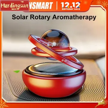Car Air Freshener Interstellar Solar Rotary Aromatherapy Fragrance