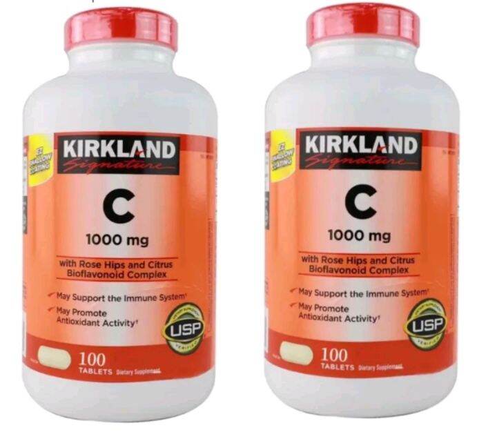 "GREAT LOVE" Kirkland Signature, Vitamin C with Rose Hips and Citrus