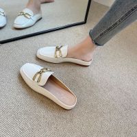 Baotou half slippers outside women the spring of 2022 single shoe designer shoes mill web celebrity flat sandals womens