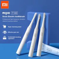 【LZ】○┋  Original xiaomi mijia t100 escova de dentes elétrica à prova dusb água usb recarregável ultra sônica inteligente escova de dentes elétrica