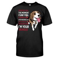 Cloocl Beagle Cotton T-Shirt Cute Pet Dog Print Tshirts Unisex Short Sleeve Tops Funny Cotton Black Man Tees Drop Shipping 【Size S-4XL-5XL-6XL】