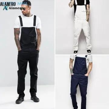Off-White c/o Virgil Abloh Grey Workwear Jumpsuit in Gray for Men | Lyst