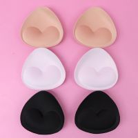 1Pair Sponge Push Up Bra Pads Set for Women Invisible Insert Swimsuit Bikini Breast Enhancers Chest Cup Pads Accessories