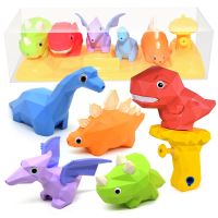 [COD] Detachable dinosaur water gun toy childrens summer beach swimming pool stall push-type