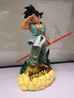 Dragon Ball Somersault Cloud Base Gold Hoop Stick Goodbye Sun Wukong Plus Base Hand-made Doll Decoration Model