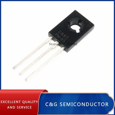 100PCS  2SD882P 2SD882 TO-126 Triode Transistor WATTY Electronics